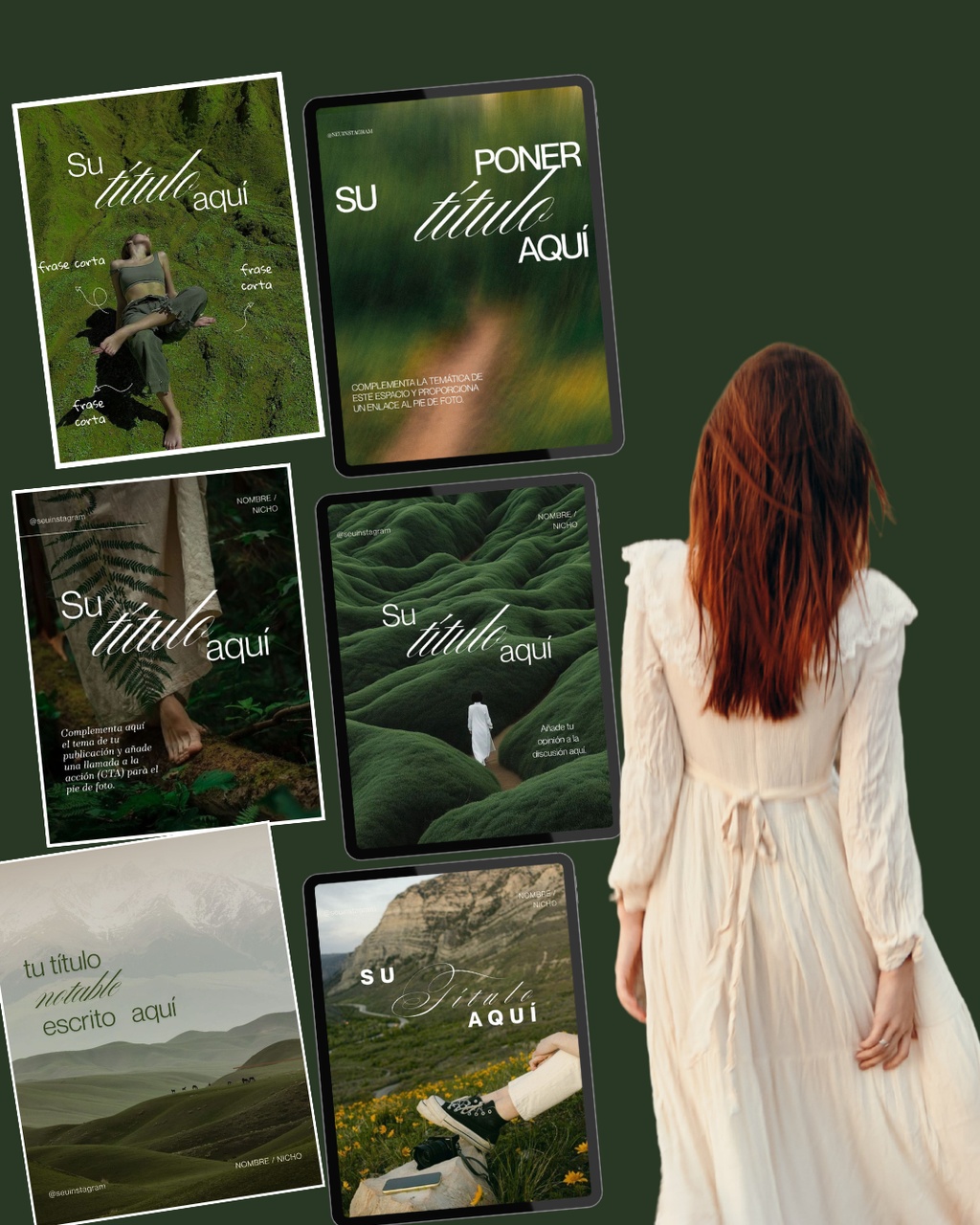 Pack Aesthetic Verde Naturaleza
